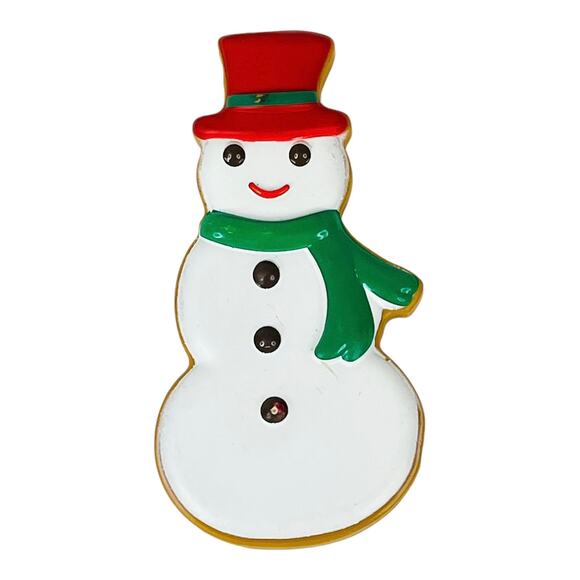 NEW American Girl Snowman CHRISTMAS COOKIE Bakery Holiday Food Accessory Toy - Picture 1 of 4
